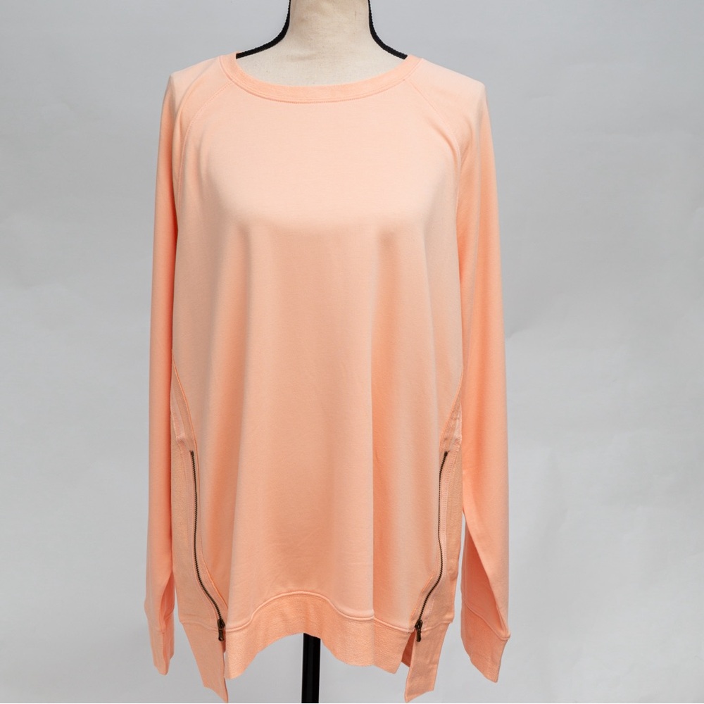 Zuda soft lightweight sweatshirt peach XL